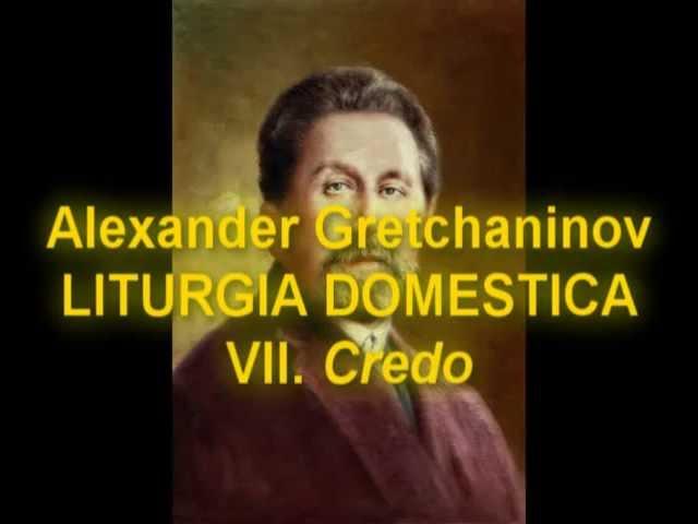 ORTHODOX SINGERS conducted by Valery Petrov. A.Gretchaninov, LITURGIA DOMESTICA. Credo