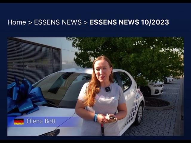 Мой автобонус от компании Essens