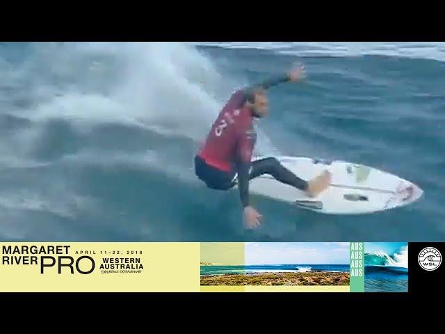 Owen Wright vs. David Delroy-Carr - Round Two, Heat 1 - Margaret River Pro 2018