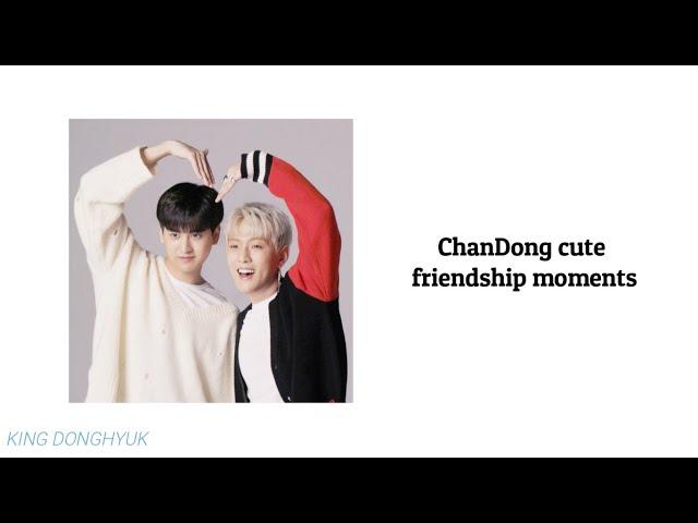 Donghyuk and Chanwoo cute friendship moments