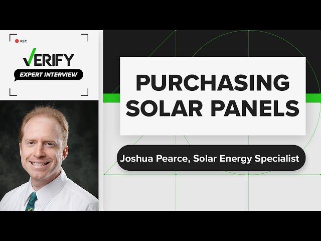 Costs and Benefits of Solar Panels | Expert Interview with Joshua Pearce