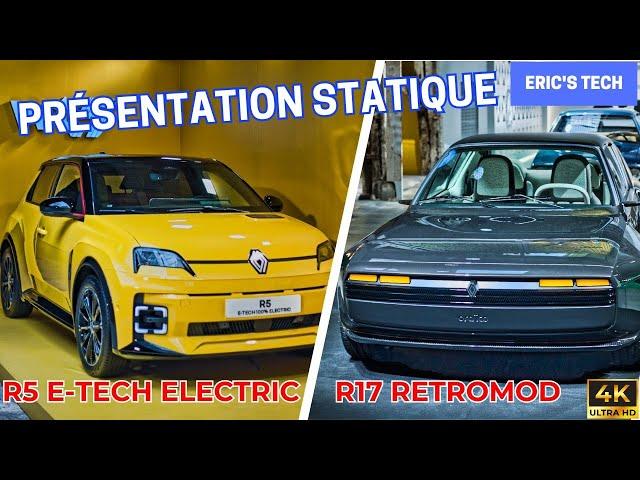 Présentation des Renault R5 e-tech electric & R17 retromod X Ora Ïto