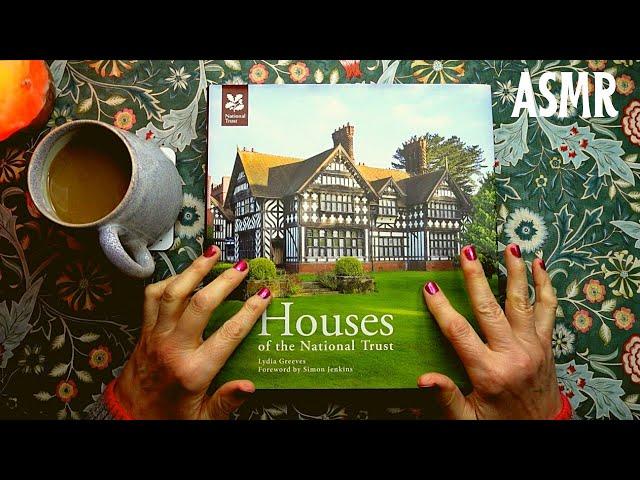 ASMR | Historic Houses of the UK at Coffee Time! Whispered Browse and Read