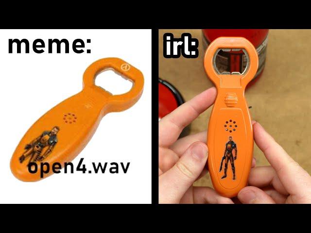 I Made The Half-Life Bottle Opener Real