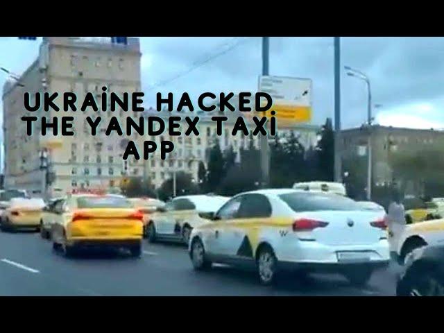 Anonymous hacked Yandex taxi causing a massive traffic jam in Moscow #news #moscow #russianews