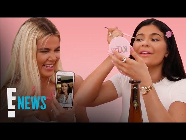 Best Moments from Kylie Jenner & Khloé Kardashian's Drunk Makeup Tutorial | E! News