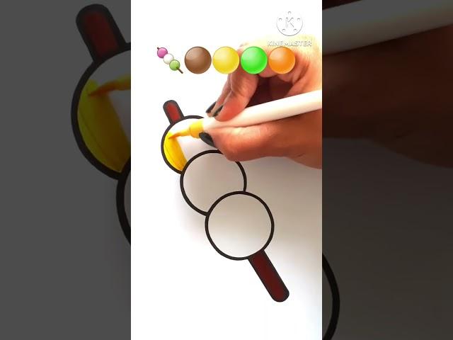 Satisfying Art 🟤🟡🟢🟠 #shorts #youtubeshorts #viral #satisfying #art #trending #painting #artwork