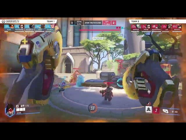 50 kill tracer game by SCAR — Overwatch 2 Replay RFJJKA