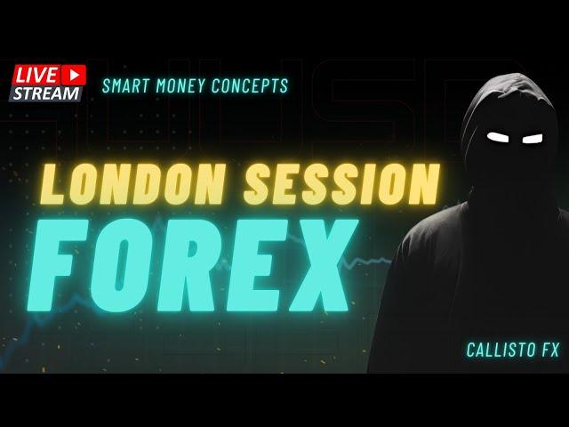 LIVE 87% WINRATE SMC FOREX TRADING: CAD CPI GOLD, GBPJPY - LONDON Session | 15/10