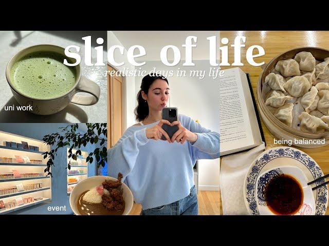 slice of life ⭐️ uni days in my life, being balanced, event & study date