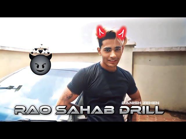 Rao Sahab Drill - Danish Zehen Attitude Status Danish Edit | #danishzehen #dzgaming #video  ||