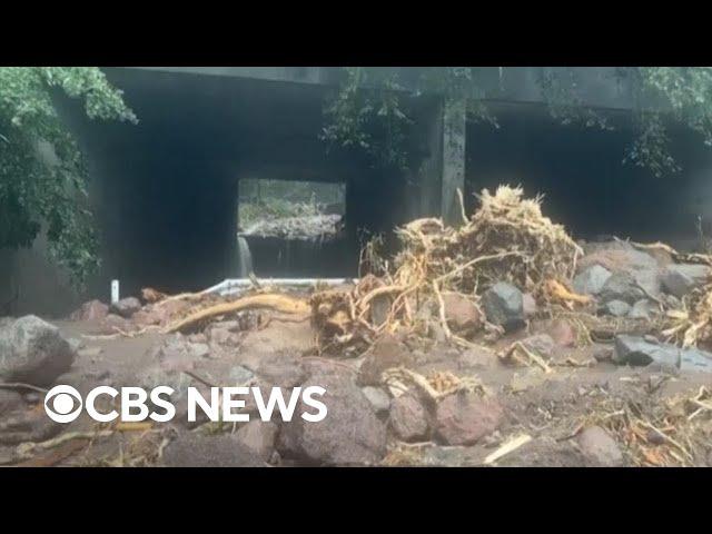 How Typhoon Shanshan flooded Japan