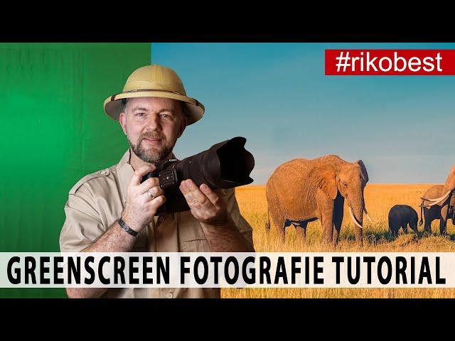 Greenscreen Fotografie Tutorial -  Tipps zur Beleuchtung Keying und Bildbearbeitung in Photoshop