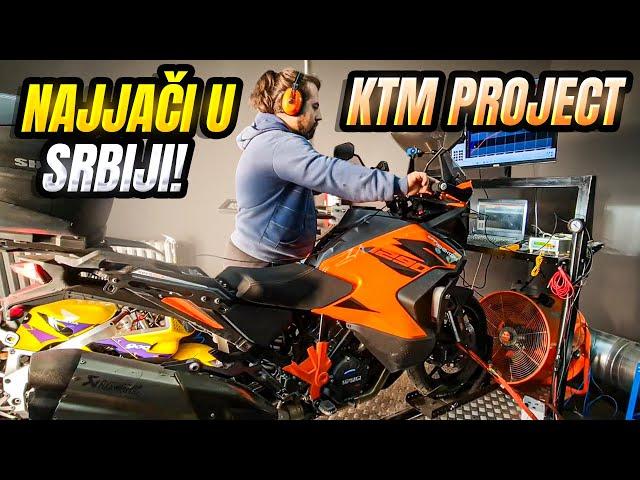 KTM PROJECT - Stage 2 Mapiranje 175 KS! (Testirano na valjcima)