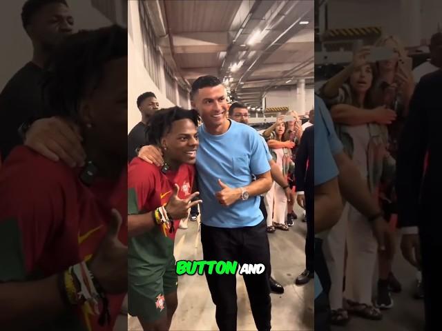 Ronaldo: The Favorite of Messi’s Son! || A Must-See Moment|| #ronaldo #messi