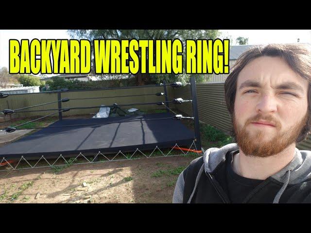 HOW TO MAKE A BACKYARD WRESTLING RING!