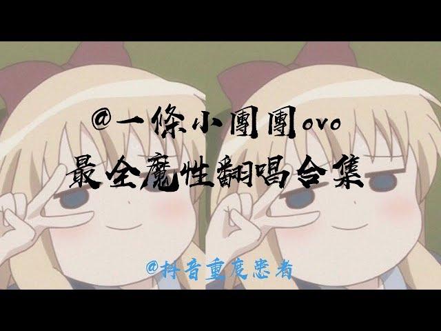 【抖音Tik Tok最火歌手】@一條小團團ovo 最全魔性翻唱合集 循環好幾天 頭笑掉了 代表作：野狼disco、buttons