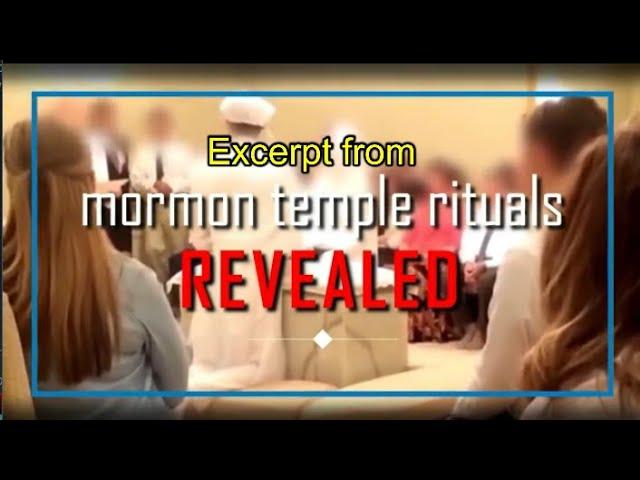 Mason or Mormon? Freemason Links within Secret Mormon Temple Rituals