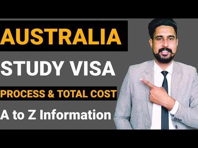 Australia Study Visa Process 2022 | Study in Australia | Fully Explained | A to Z Information