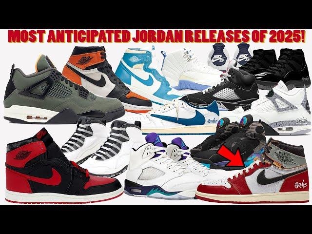 Upcoming Air Jordan Releases in 2025 You CAN'T Miss!