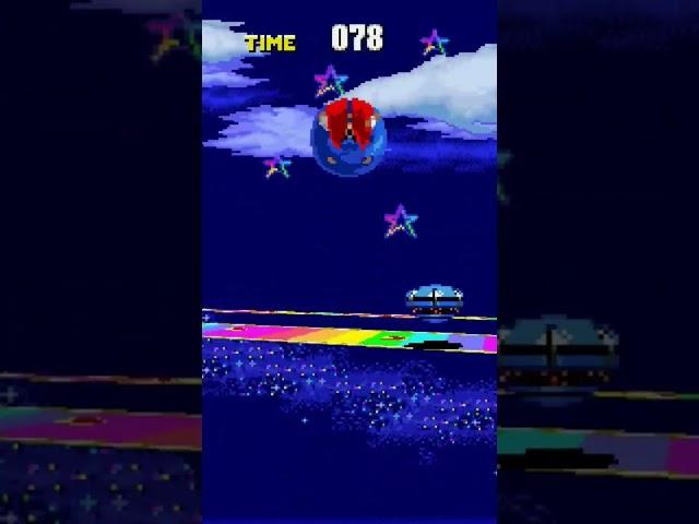 Rainbow Road in Sonic CD