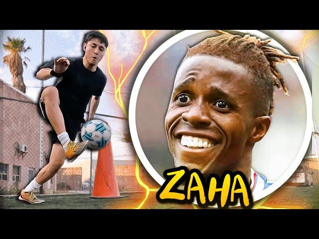 ¡EL NEYMAR de la PREMIER LEAGUE!  APRENDE las MEJORES JUGADAS de WILFRIED ZAHA | Tutorial de fútbol