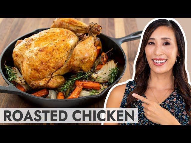 How to Roast a Chicken and Make a Pan Gravy