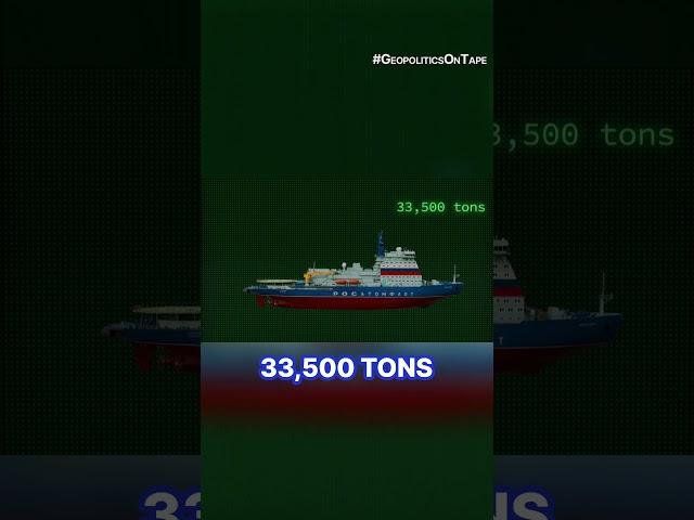 Russia's new 33,000 tonne nuclear icebreaker!