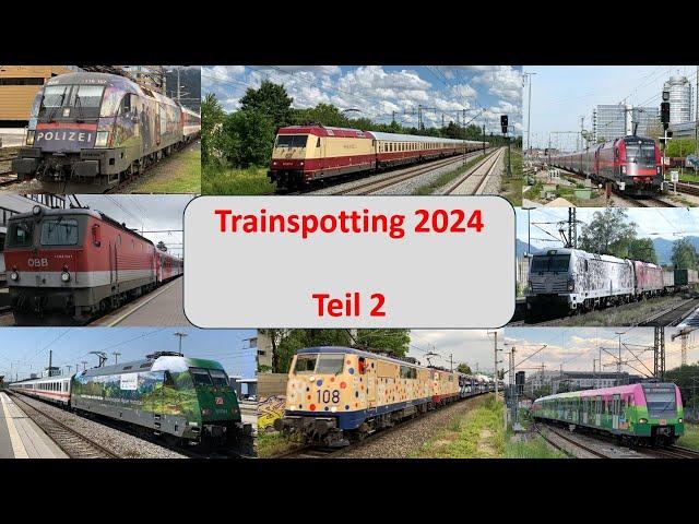 Br 101 Fan Trainspotting 2024 Teil 2 April - Juni 2024