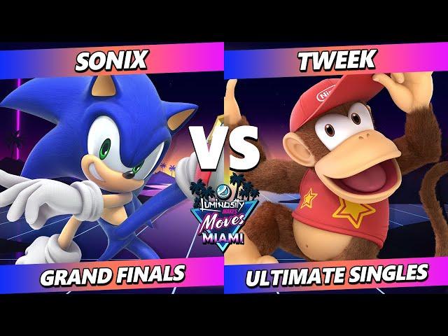 LMM Miami 2024 GRAND FINALS - Tweek (Diddy Kong) Vs. Sonix (Sonic) Smash Ultimate - SSBU