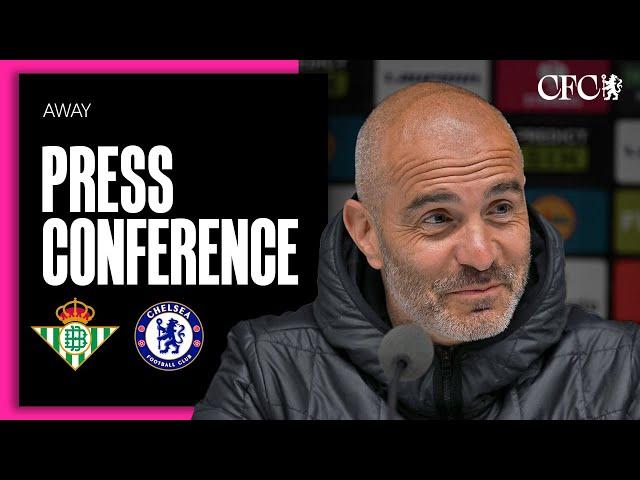 UECL Final Press Conference | Real Betis vs Chelsea | 27/05/25 | Chelsea FC