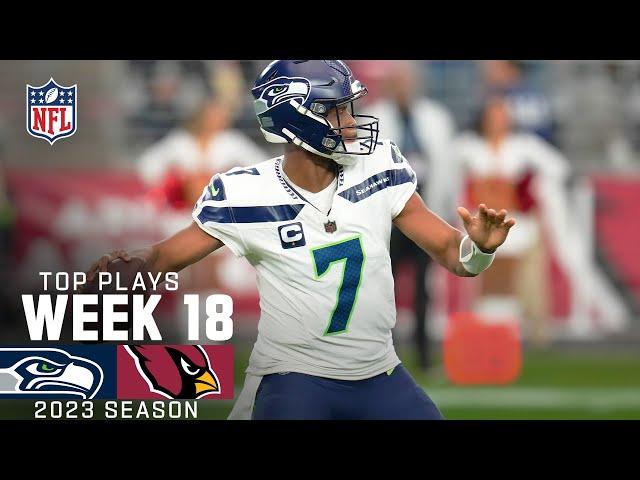 Seattle Seahawks Highlights vs. Arizona Cardinals | 2023 Regular Season Week 18