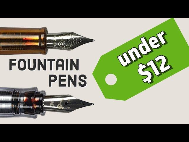 Affordable Fountain Pens For Beginners or Cheap Everyday Carry from AliExpress, Amazon, Desk Gems