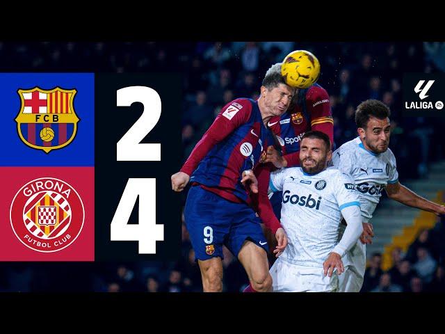 FC BARCELONA 2 vs 4 GIRONA | LALIGA 2023/24 MD16