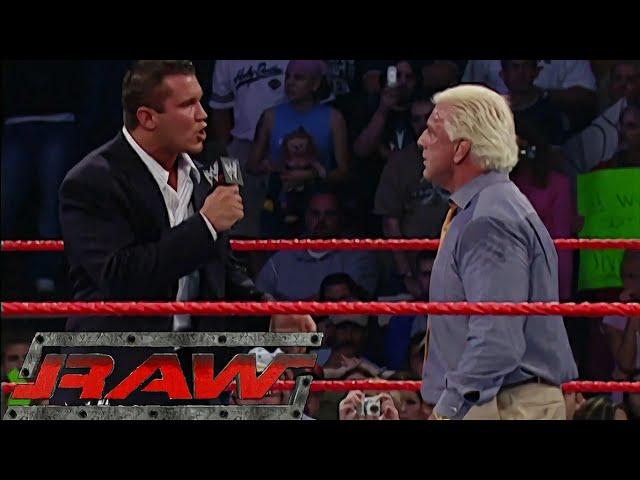 Randy Orton Confronts Ric Flair RAW Sep 27,2004