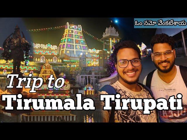 Tirumala tirupati vlog️ | trip to tirumala tirupati | beauty of tirupati | #viralvideo #viralvlogs