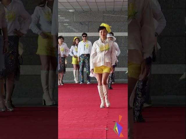 2025유니원봄페스타 패션쇼 Part1. Yellow #경남시니어모델협회