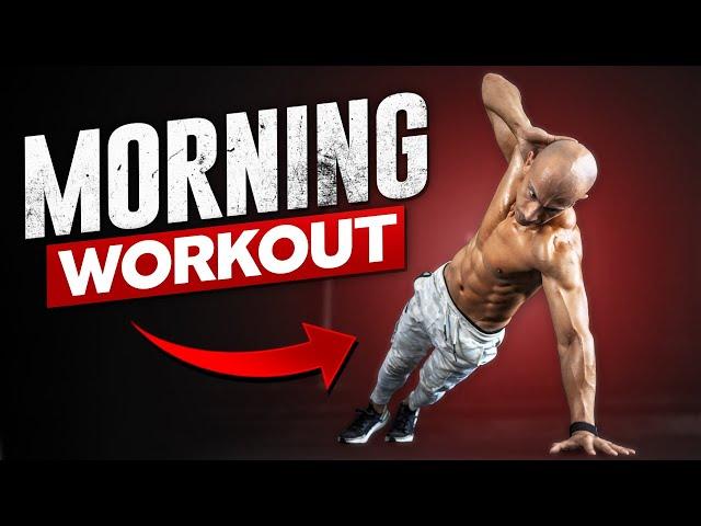 QUICK Morning Workout Routine! (NO EQUIPMENT NEEDED)