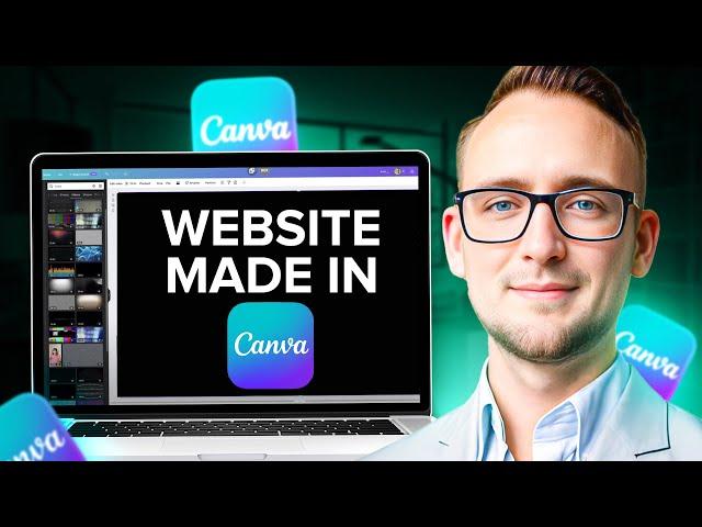 Create and Publish your Website Portfolio Page in Canva.