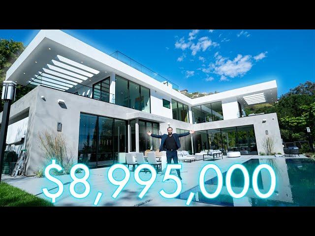 $8,995,000 HOLLYWOOD HILLS Mansion Tour