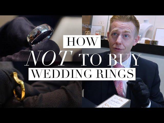 Mistakes when buying Wedding Rings!