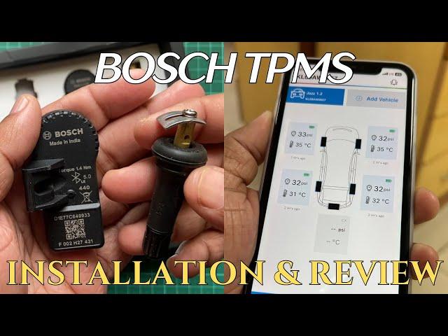 Bosch TPMS - Installation & Review