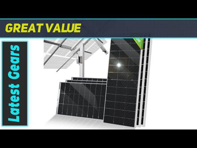 Unlocking Solar Power: ECO-WORTHY 1200W Solar Tracker System Review.