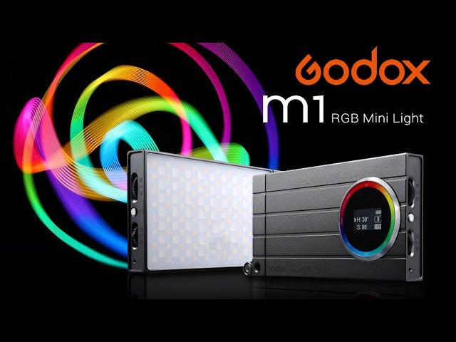 Godox: RGB Mini Creative Light  M1 Fist Look #godoxm1