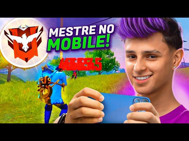 DO OURO AO MESTRE NO MOBILE!! FREE FIRE