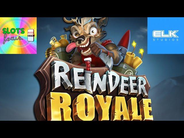 New - REINDEER ROYALE - Slot Review & Gameplay (Elk Studio)