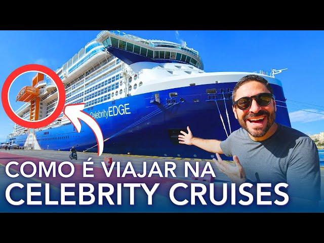 EMBARCAMOS NA CELEBRITY CRUISES! Como é Viajar no Celebrity Edge, Cruzeiro de Luxo de Travessia