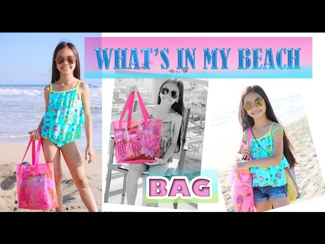 WHAT'S IN MY BEACH BAG! VLOG