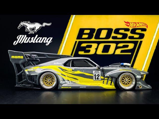 ‘69 Ford Mustang BOSS 302 Time attack Hot Wheels Custom