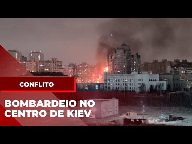 GUERRA RÚSSIA X UCRÂNIA: novos bombardeios são ouvidos perto do centro de Kiev